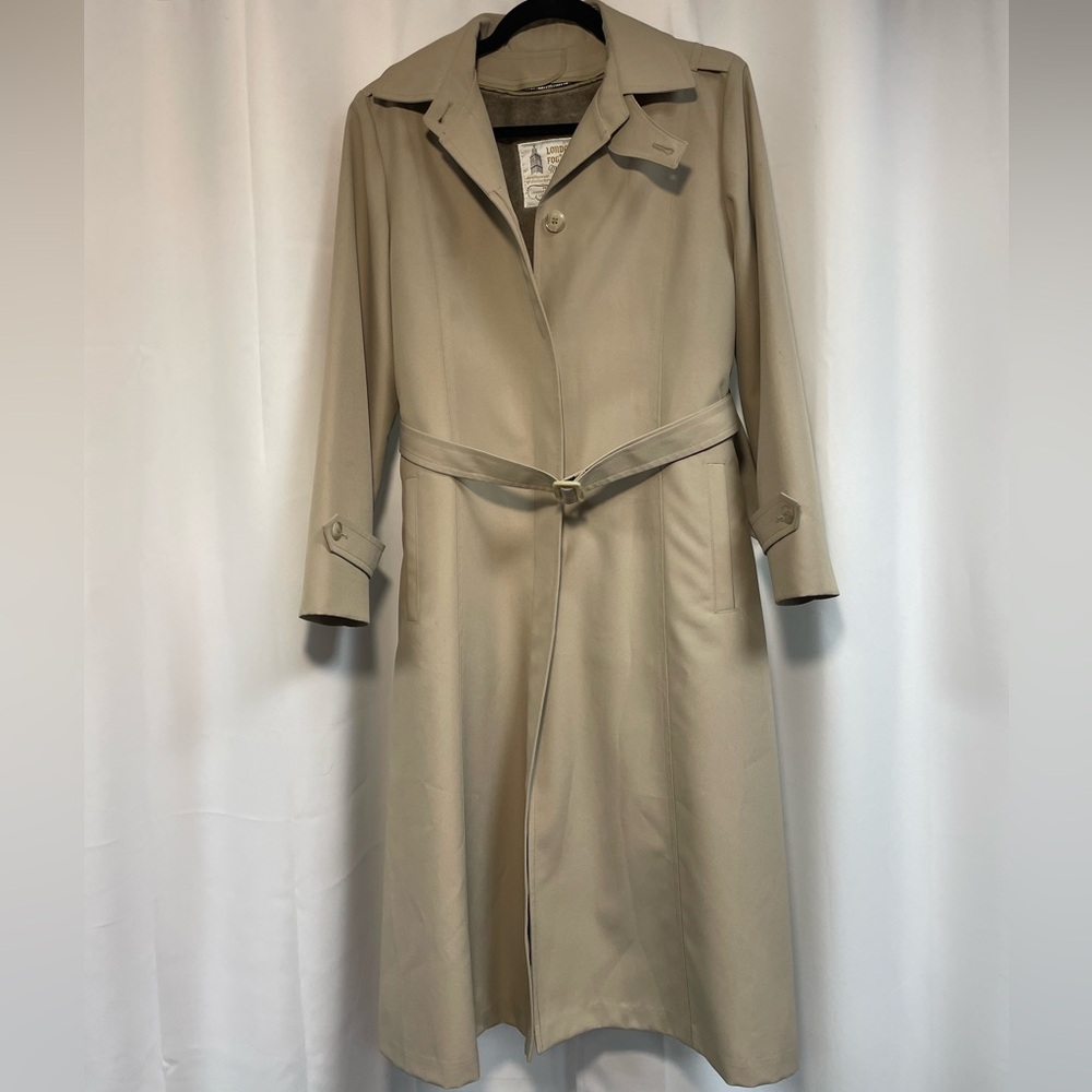 London Fog Tan Fully Lined Maincoat